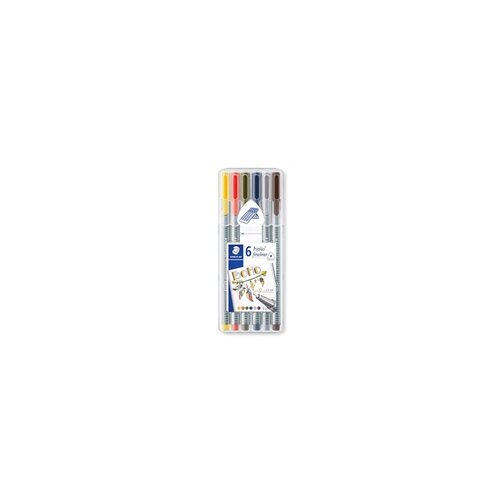  Flomasteri Staedtler Fineliner Triplus Boho, 0,3 mm, 6 komada Cijene