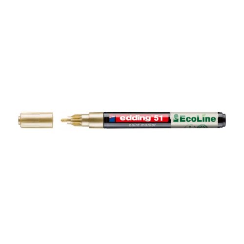 Edding Paint marker E-51 Ecoline 1-2mm, na vodenoj bazi zlatna 12PM51R Cene