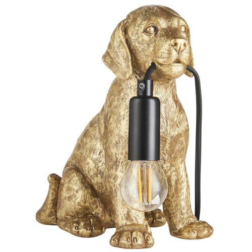  Endon 107364 - Stona lampa PUPPY 1xE14/7W/230V zlatna Slike