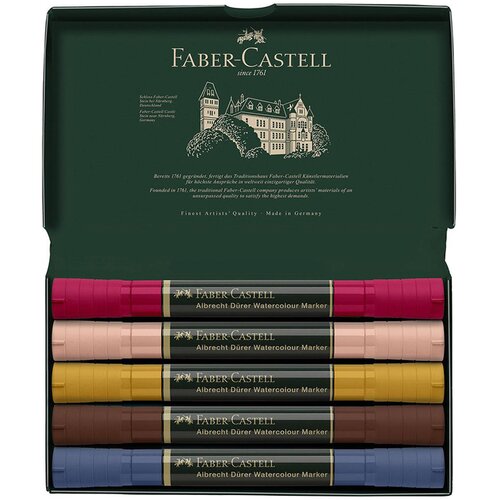 Faber-Castell Marker Faber-Castell Albrecht Dürer Watercolour Port, 5 kosov Cene