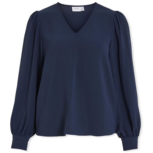 Vila Topi &amp;amp; Bluze Top Gaja L/S - Navy Blazer Modra Slike