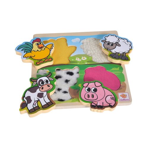 Eichhorn Feel-puzzle s tkaninom, 5 kom. 100003687 Cijene
