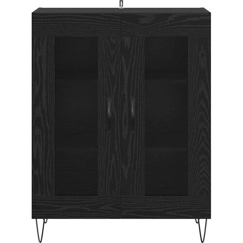  Kreveta Crni hrast 69,5 x 34 x 90 cm Konstruirano drvo Slike
