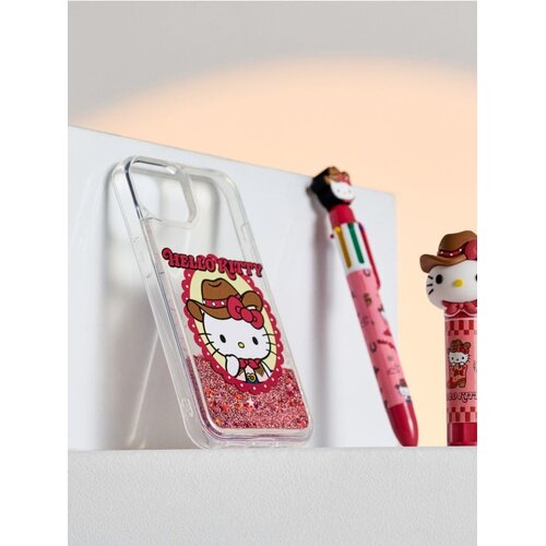 Sinsay Futrola za iPhone 15 sa &amp;scaron;ljokicama i motivom kauboja Hello Kitty Slike