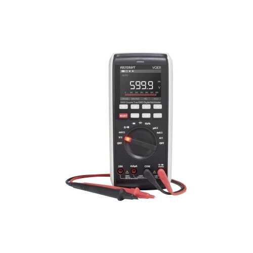 Voltcraft VC831 ročni multimeter digitalni LoZ CAT III 1000 V, CAT IV 600 V Prikaz (&scaron;tetje): 6000, (5000298903) Cene