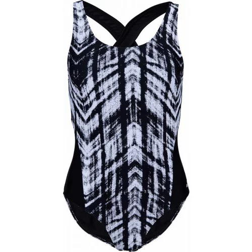 Aress RETHINA Ženski jednodijelni kupaći kostim, crna, veličina