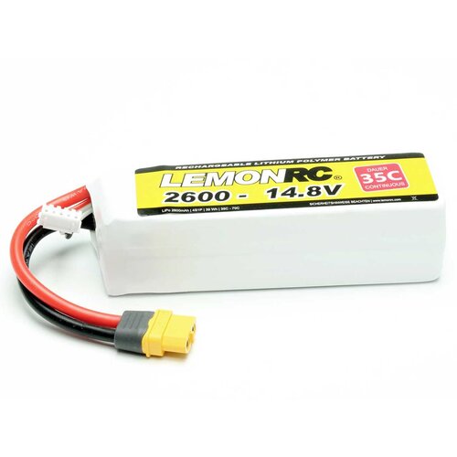 LemonRC lipo akumulatorski paket za modele 14.8 V 2600 mAh &Scaron;tevilo celic: 4 35 C mehka torba XT60, (20641328) Cene