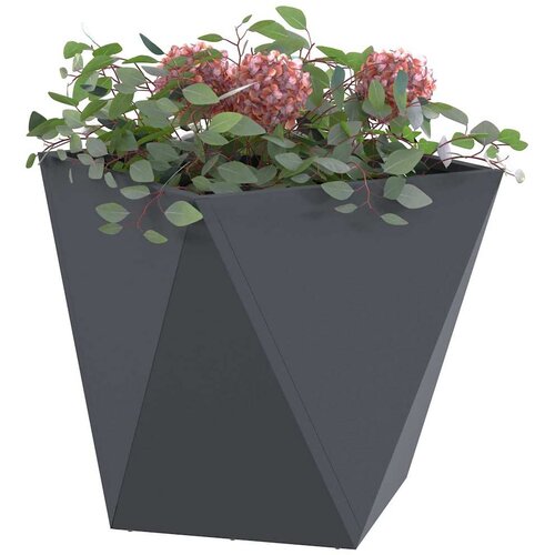  Sadilica 2 pcs Antracit 40 x 40 x 40 cm Čelik Slike