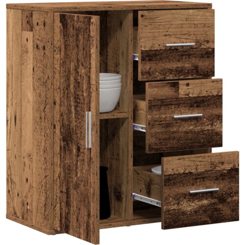  Komoda Staro drvo 60 x 31 x 70 cm Konstruirano drvo Slike