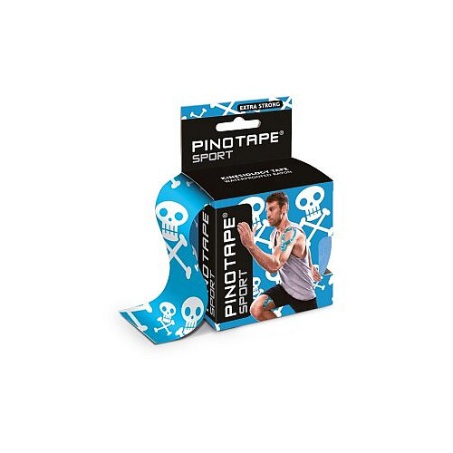 Pino TAPE® Sport, Jolly Roger modrý, 5 cm x 5 m Cene