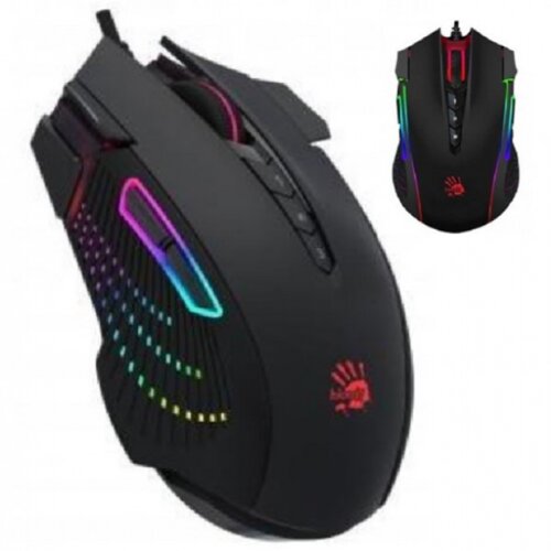 A4Tech A4 TECH Gaming optički miš A4-J90S Bloody RGB 2000Hz/100-8.000 Dpi Crni USB 125mm crni Cene