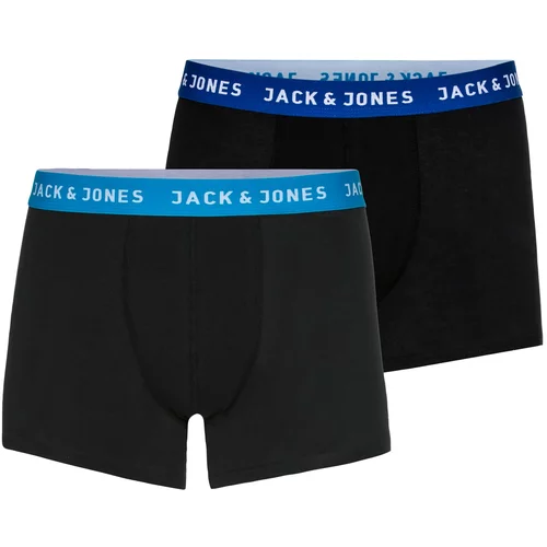 Jack & Jones Boksarice 'Rich' kraljevo modra / črna / bela
