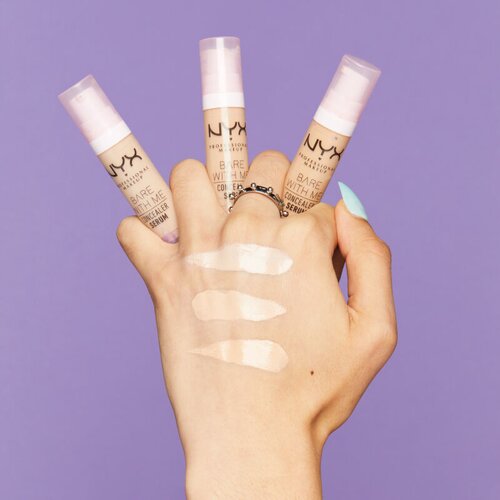 NYX Professional Makeup professional makeup bare with me serum u korektoru beige Slike