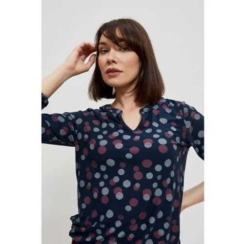 Moodo Blouse with a decorative print