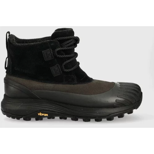 Merrell Cipele za snijeg od brušene kože za žene, boja: crna