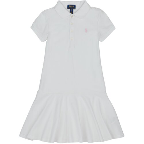 Polo Ralph Lauren POLO DRESS-DRESSES-KNIT Bijela Slike