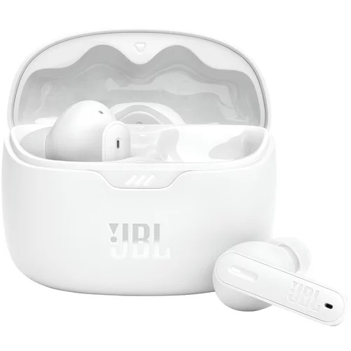 Jbl Tune Beam TWS BT5.3 In-ear slušalke z mikrofonom, bele
