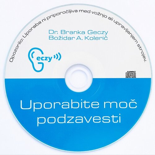 Cd uporabite moč podzavesti za obvladovanje stresa in &amp;scaron;umenja v u&amp;scaron;esih Slike