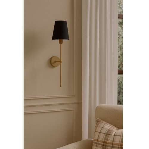  Zidna lampa MADELA 1xE14/40W/230V crna/bež Slike