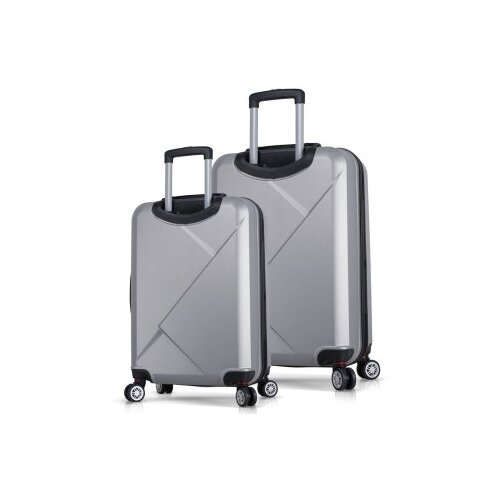 Zoozie Bags set kofera 4896, 2 dijela, siva Cene