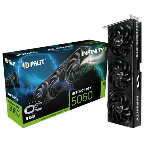 Palit nVidia GeForce RTX 5060 8GB 128bit RTX 5060 Infinity 3 OC grafička karta Cene