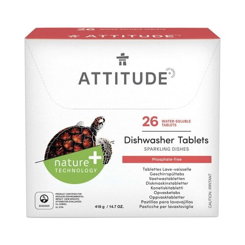 Attitude tablete za pranje posuđa - 26 komada Slike