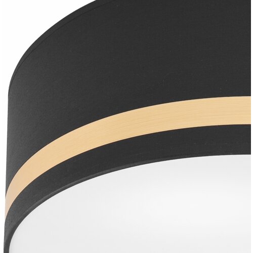  plafonsko svetlo sirja stripe 2xE27/15W/230V prečnik 35 cm crna Slike