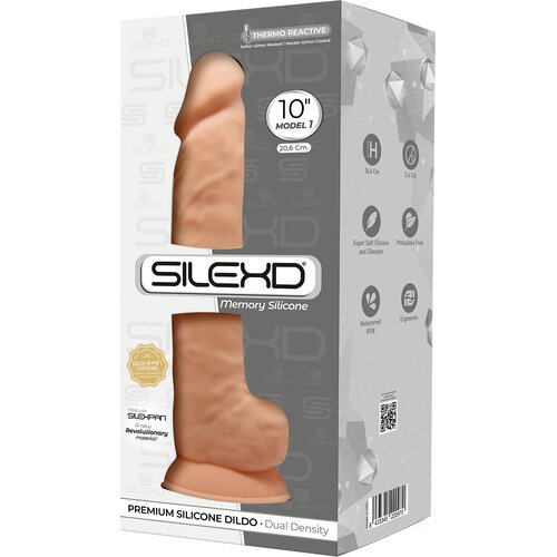 SilexD Dildo Model 1, 10&amp;quot;, Boja kože Slike