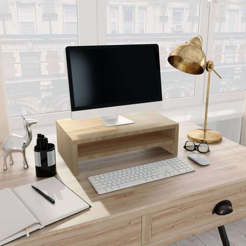  Za monitor boja hrasta sonome 42 x 24 x 13 cm od iverice Cijene