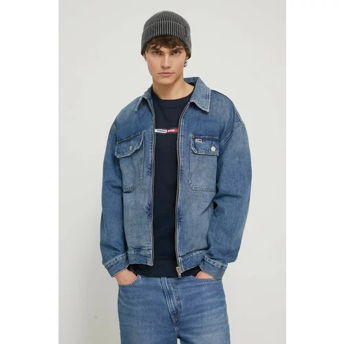 Tommy Jeans Traper jakna za muškarce, za prijelazno razdoblje, oversize