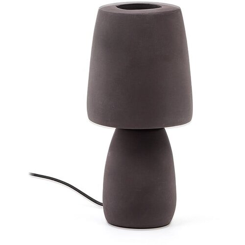 Kave Home Tamno smeđa stolna lampa (visina 30 cm) Tandy – Cijene