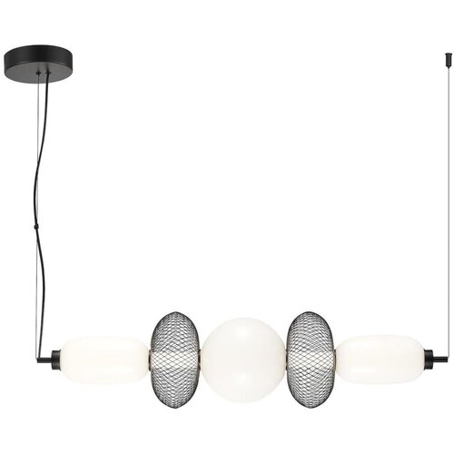  LED luster na sajli ARAME LED/32W/230V crna Cene