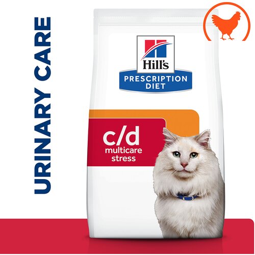Hill&amp;rsquo;s Prescription Diet c/d Multicare Stress Urinary Care s piletinom - 1,5 kg Slike