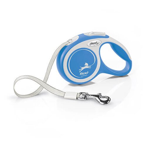 Flexi comfort - automatski povodac za pse (plavi) xs Cene