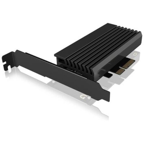 Icybox IB-PCI214M2-HSL ohišje/adapter za M.2 NVMe SSDje na PCIe x4 kartico s hladilnikom Cene
