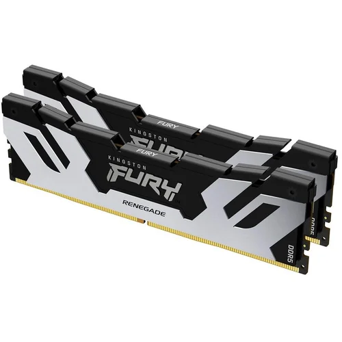 Kingston 32GB 7600MHz DDR5Fury Renegade, (16GBx2),Silver/Black, CL38, 288-pin, XMP