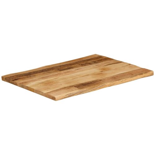 Stolna ploča sa živi rub 90x60x2,5 cm masivno grubo drvo manga Slike