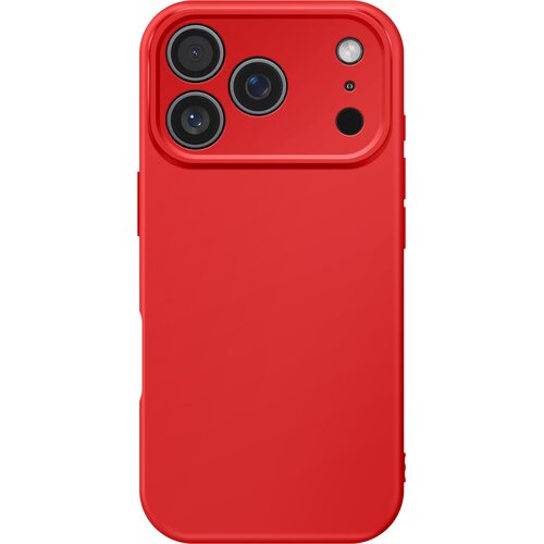 AVIZAR Ovitek Soft-Touch za iPhone 17 Pro Max iz Mehkega Silikona, Proti Drsenju, Rdeča, (5000189710) Cene