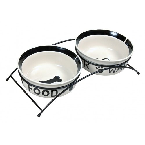 Trixie Eat on Feet set sa zdjelom i postoljem - 2 x 600 ml, Ø 15 cm, visina 8,5 cm Cijene
