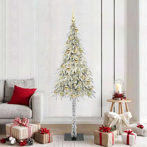 vidaXL Božićno drvce s 300 LED svjetlima Bijelo 180 cm PE i čelik Cijene
