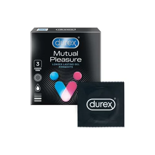 Durex Mutual Pleasure kondomi 1 pakiranje za moške