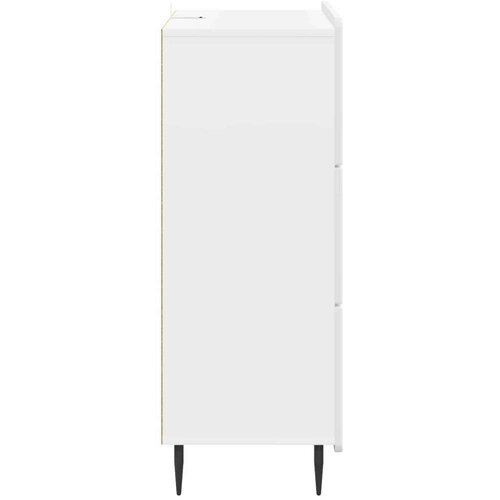  Ormar s ladicama Bijela visokog sjaja 66 x 34 5 x 92 cm - Bijela visokog sjaja Slike