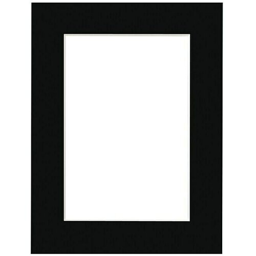 Nielsen Paspartu White Core (Crne boje, D x &amp;Scaron;: 30 x 40 cm, Format slike: 20 x 30 cm) Slike