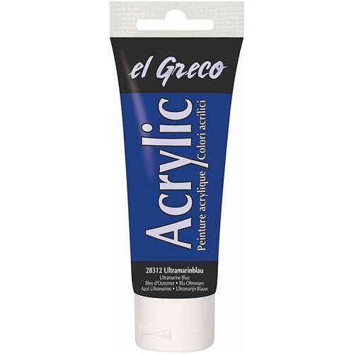  akrilna boja el greco 75 ml ultramarine blue Cene