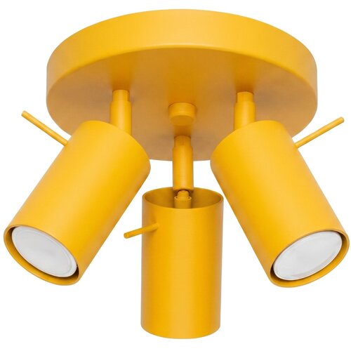 Sollux Lighting Stropna svetilka RING 3P rumena, (5000500838) Slike