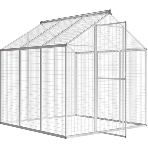  kavez za ptice od aluminija 183 x 178 x 194 cm Slike