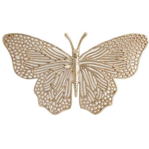 Light & Living Kovinska stenska dekoracija 41x23 cm Butterfly – Cene