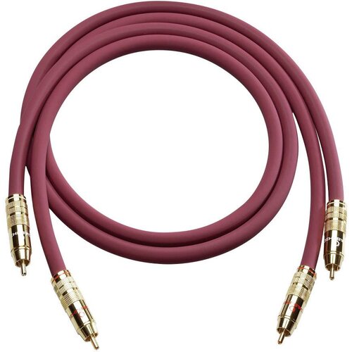 Oehlbach 2041 avdio priključni kabel 1.00 m bordo rdeča, (20431781) Slike
