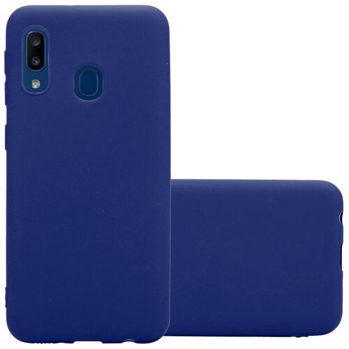 Cadorabo Case, združljiv s Samsungom v Candy Tarmno Blue - za&amp;scaron;čitna prevleka iz fleksibilnega silikona TPU, (20569364) Slike