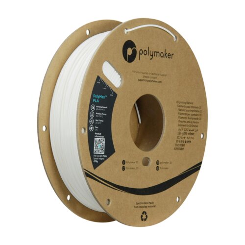 Polymaker PolyMax&amp;trade; Tough PLA 1,75 mm 750g White Slike